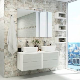 Модуль для зеркала Акватон Брук дуб латте 1A201003BCDL0